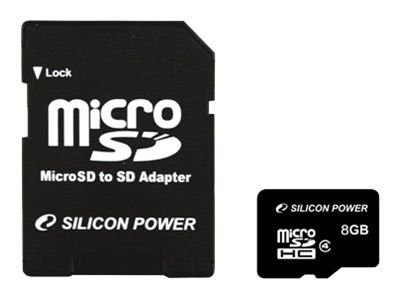 Sp Microsd 8gb Adaptador